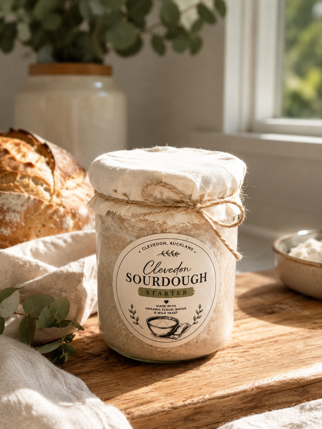 Reusable Sourdough Starter Jar Covers